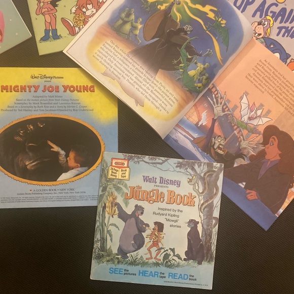 🎉2/30 Set of 7 Disney Golden Picture Books Jungle Book Sonic Barbie 1st Readers - Picture 5 of 9